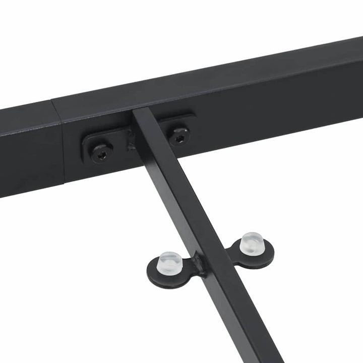 Havemøbel Bord Sort 140 x 70 x 73 cm Metal