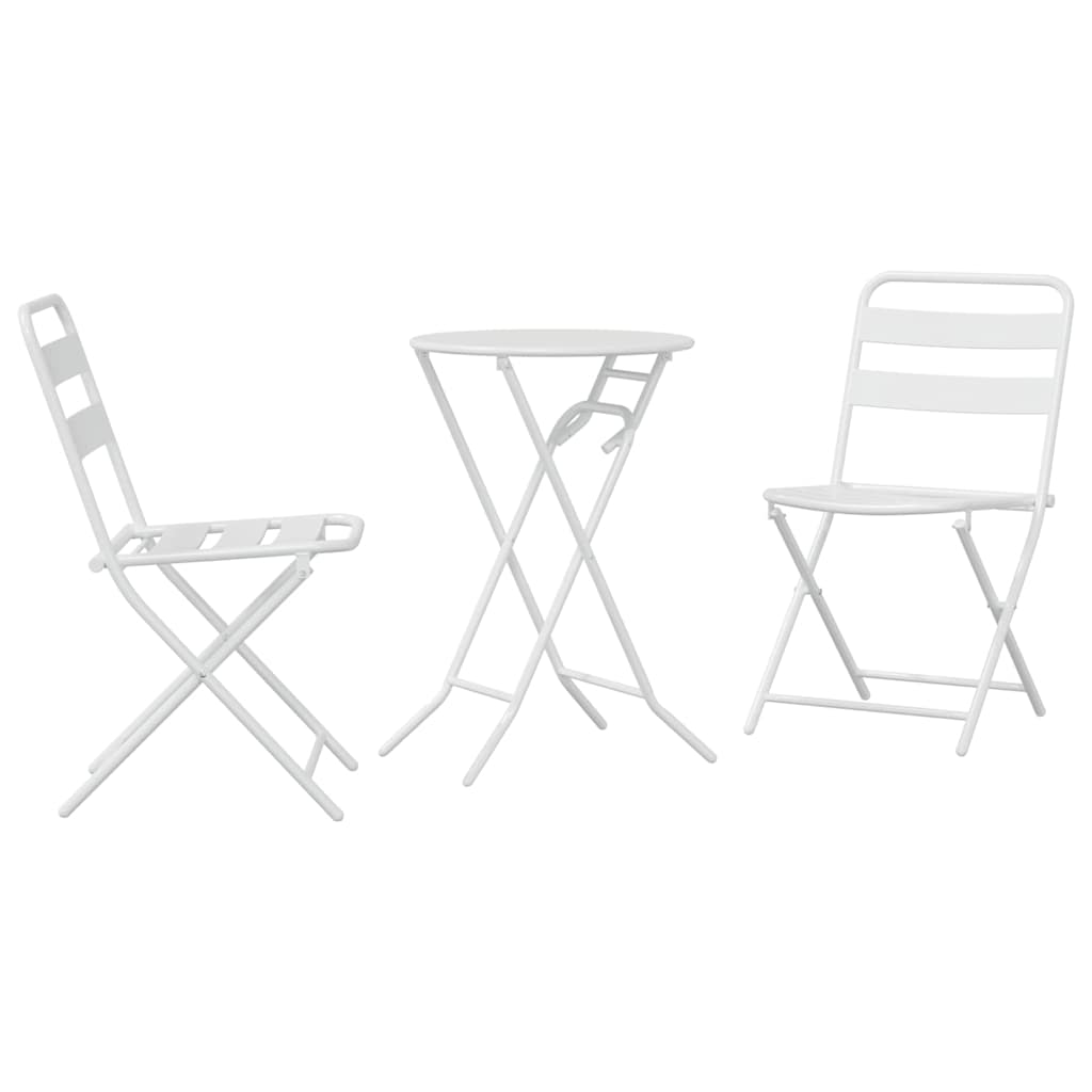 Have Bistro Sæt 3 pcs Hvid Stål