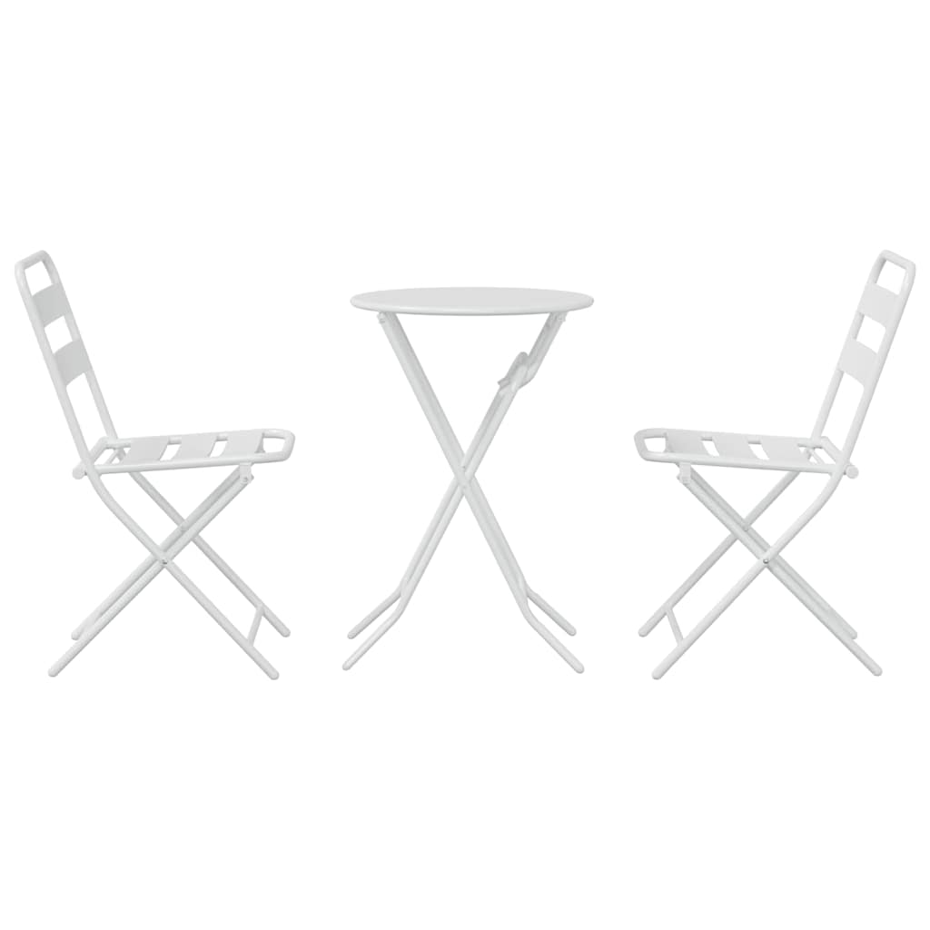 Have Bistro Sæt 3 pcs Hvid Stål