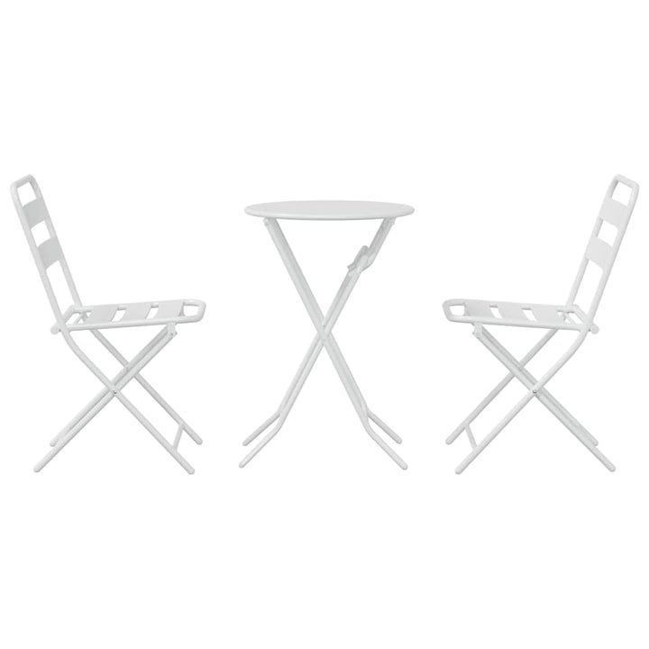 Have Bistro Sæt 3 pcs Hvid Stål