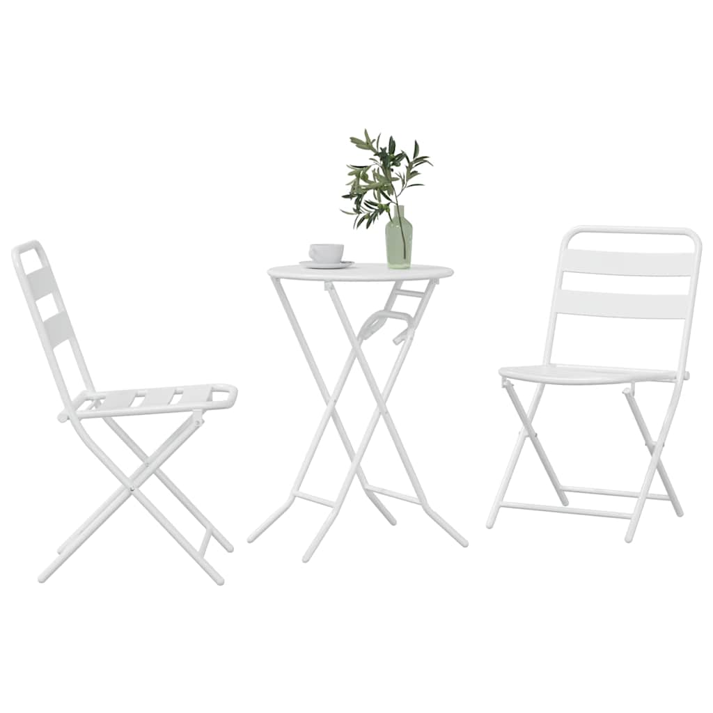 Have Bistro Sæt 3 pcs Hvid Stål