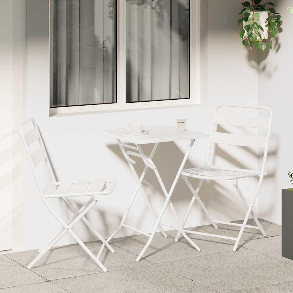 Have Bistro Sæt 3 pcs Hvid Stål