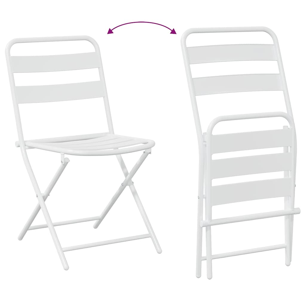 Have Bistro Sæt 3 pcs Hvid Stål