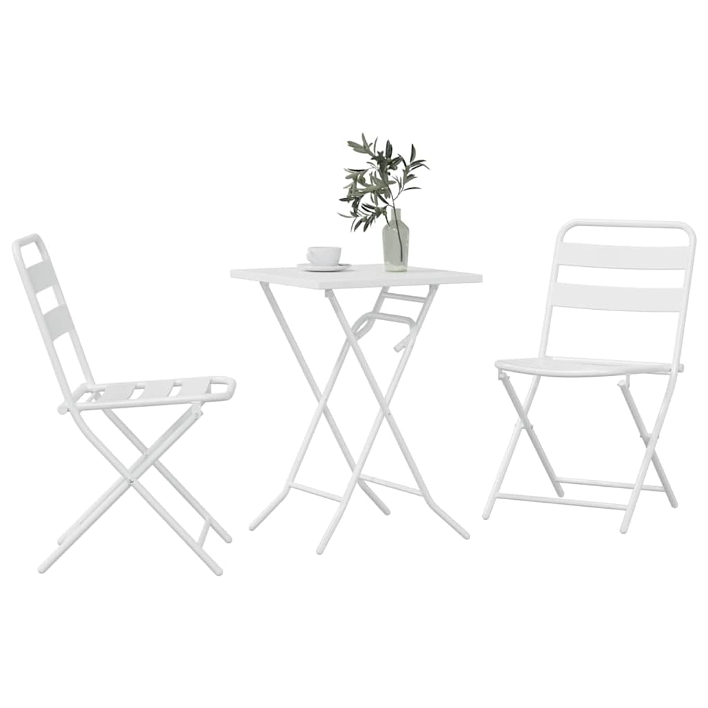 Have Bistro Sæt 3 pcs Hvid Stål