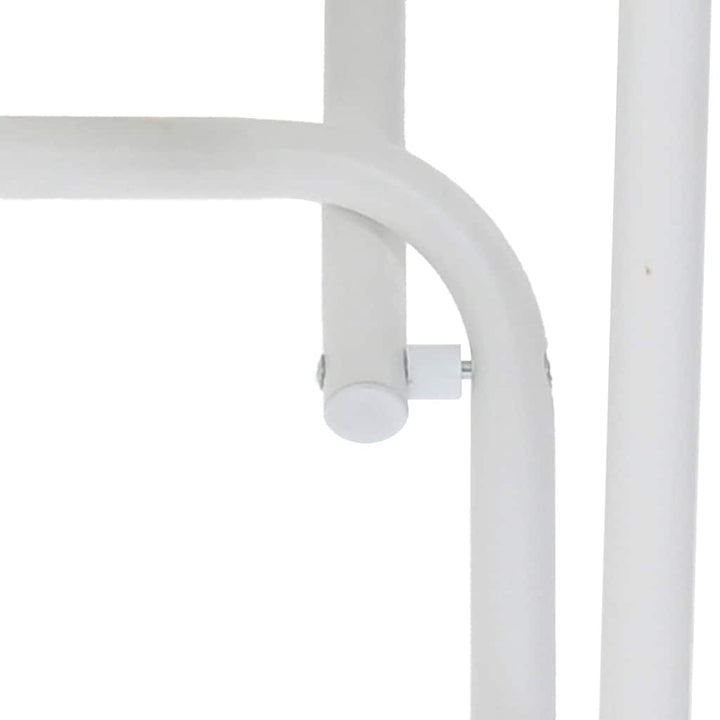 Havemøbel Bord Hvid 50 x 50 x 72 cm Metal