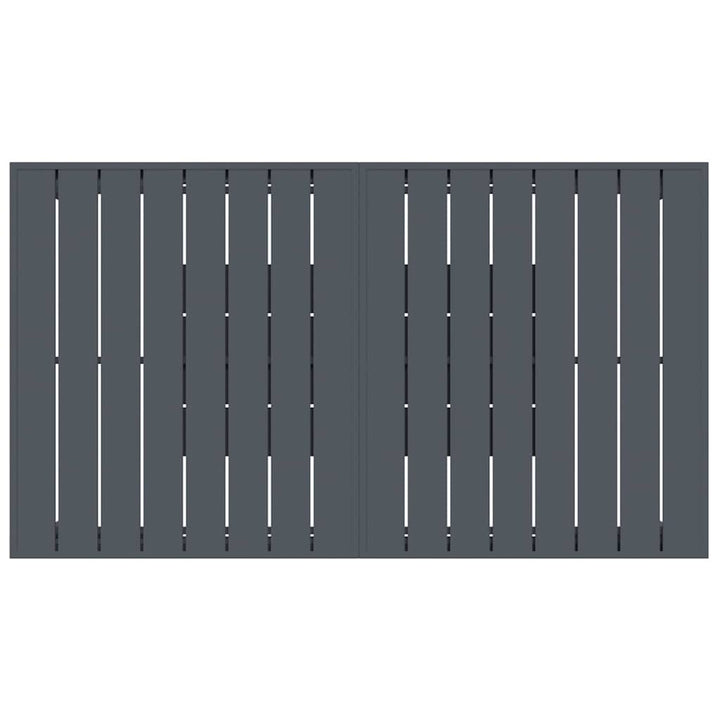 Terrassebord Antracit 180 x 80 x 74 cm Pulverlakeret stål