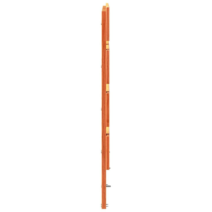 Hovedgærde Brun 140,5 x 3 x 80 cm Massiv fyrretræ
