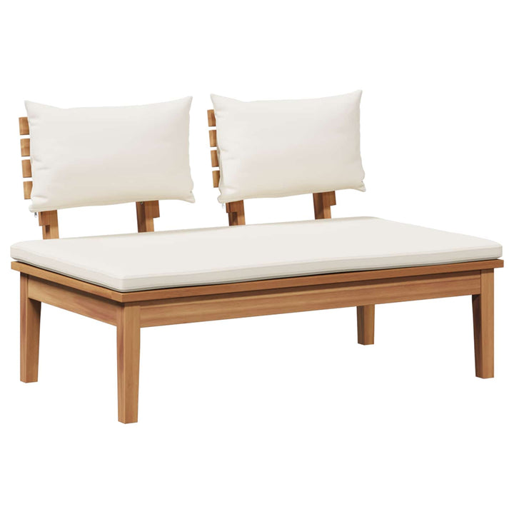 Havesofa Sæt 5 pcs Brun og Creme
