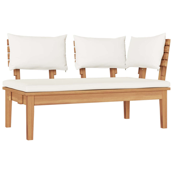 Havesofa Sæt 5 pcs Brun og Creme