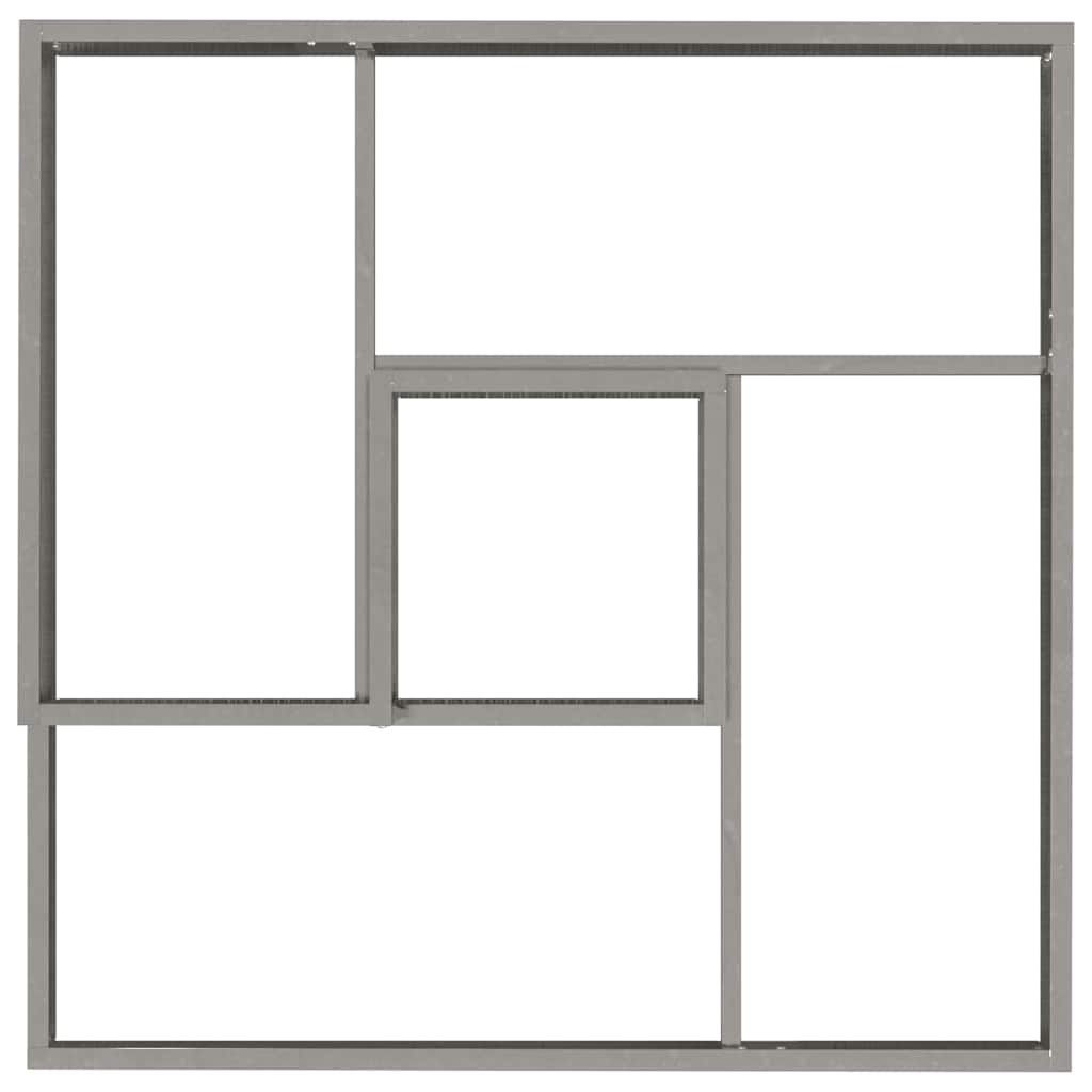 Have Blomsterkrukke Sølv 80 x 80 x 50 cm Rustfrit stål
