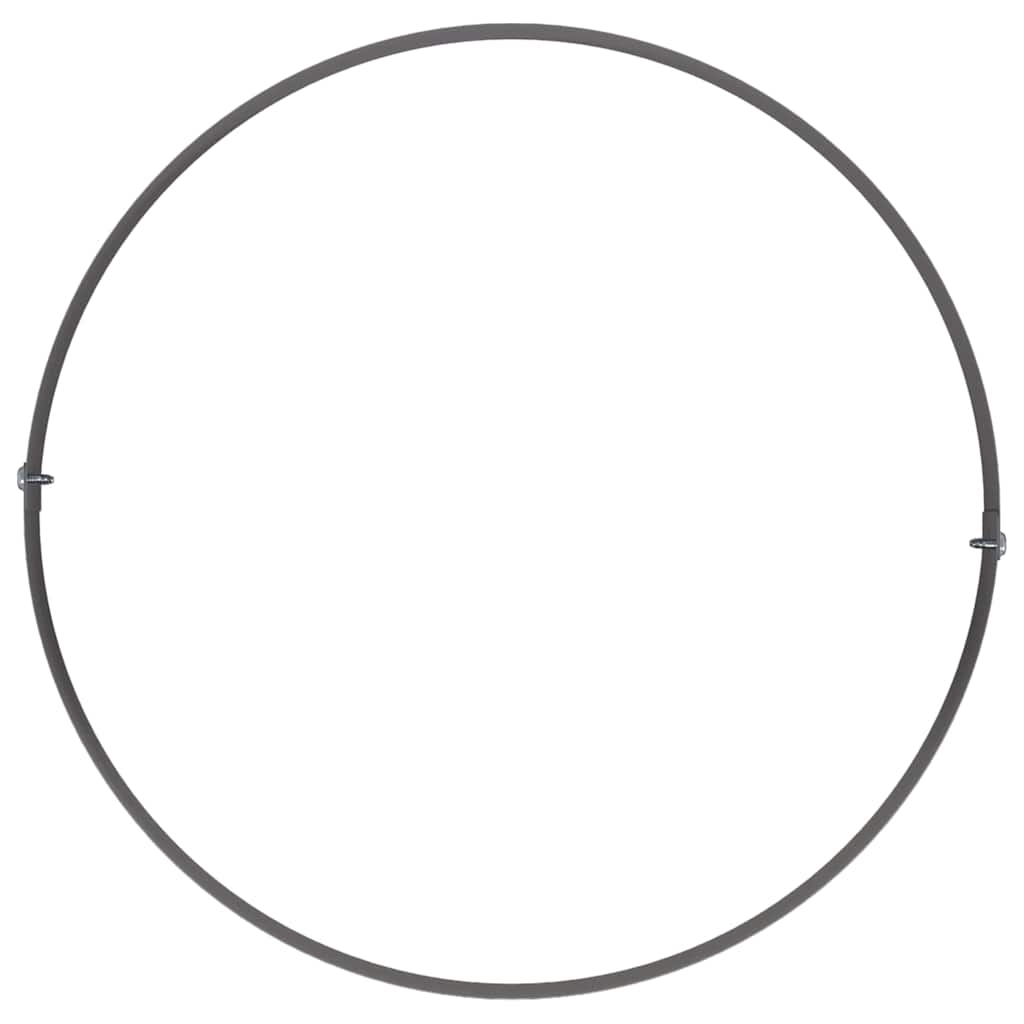Plante ring 5 stk. Sort 30 x 30 x 20 cm Koldvalset stål