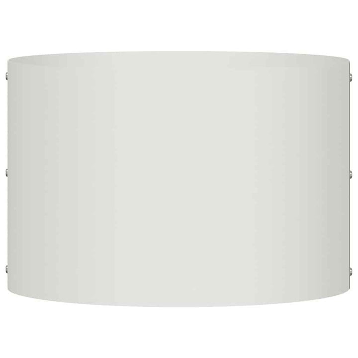 Plante ring Hvid 30 x 30 x 20 cm Koldvalset stål