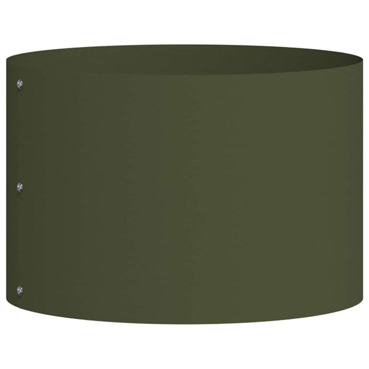 Plante ring Oliven grøn 30 x 30 x 20 cm Koldvalset stål