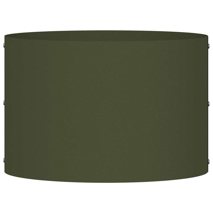 Plante ring Oliven grøn 30 x 30 x 20 cm Koldvalset stål