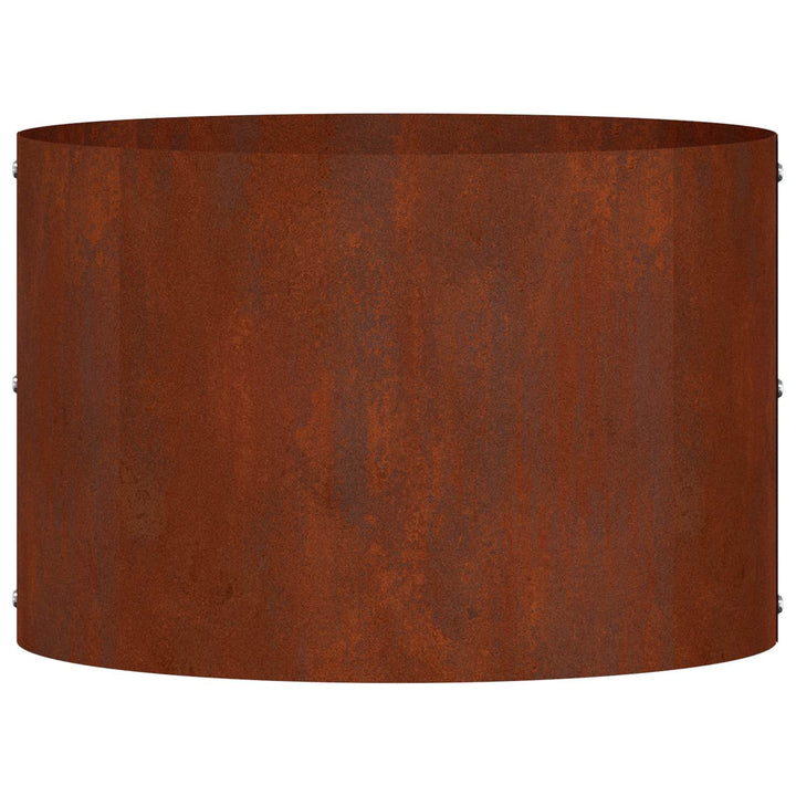 Plante ring 5 pcs Brun 30 x 30 x 20 cm Cortenstål