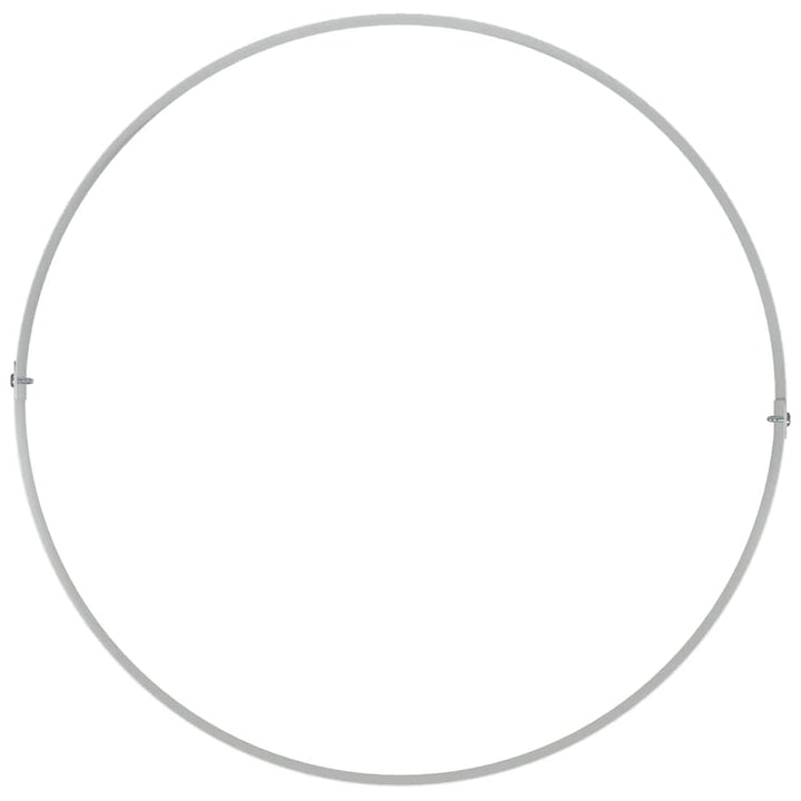 Plante ring Hvid 40 x 40 x 20 cm Koldvalset stål