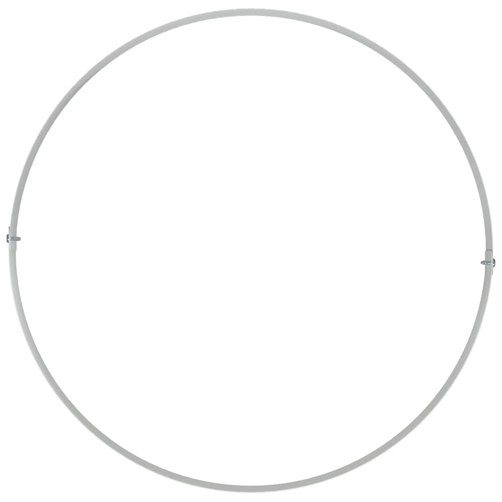 Plante ring 5 stk. Hvid 40 x 40 x 20 cm Koldvalset stål