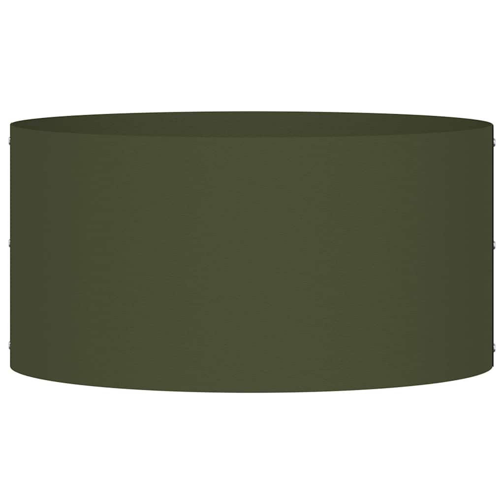 Plante ring Oliven grøn 40 x 40 x 20 cm Koldvalset stål