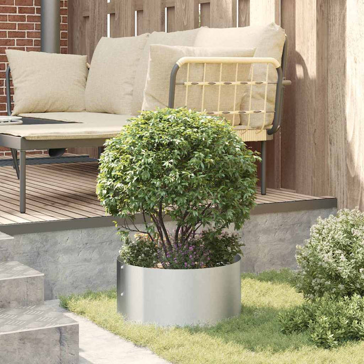 Plante ring 5 stk. Sølv 40 x 40 x 20 cm Galvaniseret stål