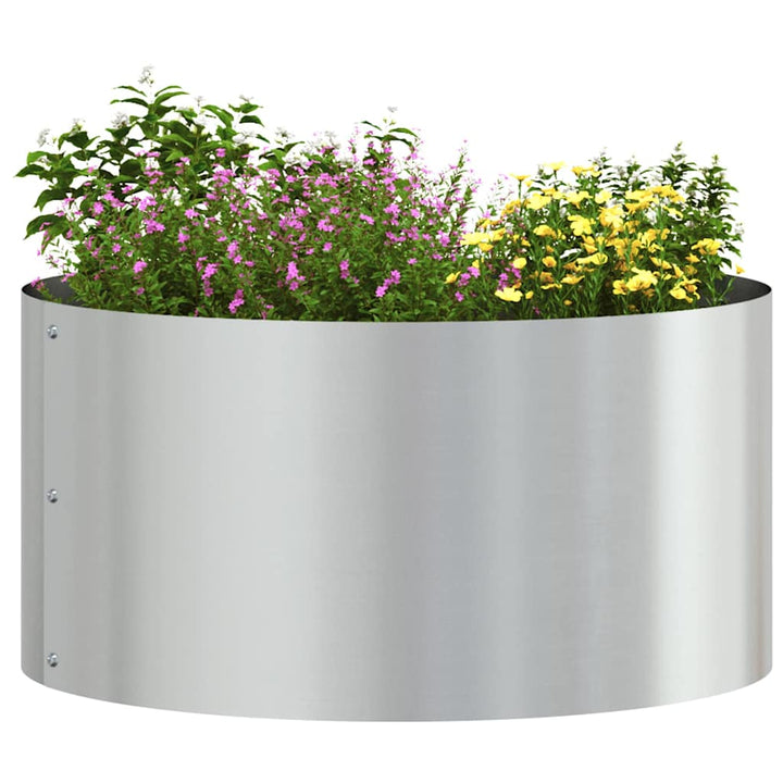 Plante ring 5 stk. Sølv 40 x 40 x 20 cm Galvaniseret stål