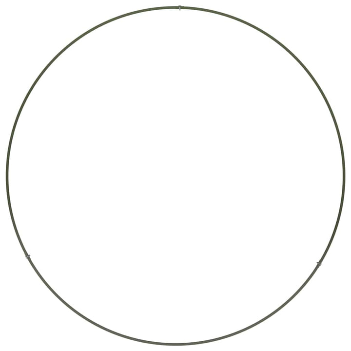 Plante ring Oliven grøn 80 x 80 x 20 cm Koldvalset stål