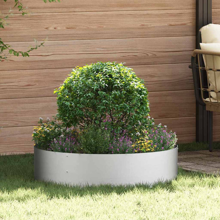 Plante ring 5 stk. Sølv 80 x 80 x 20 cm Galvaniseret stål