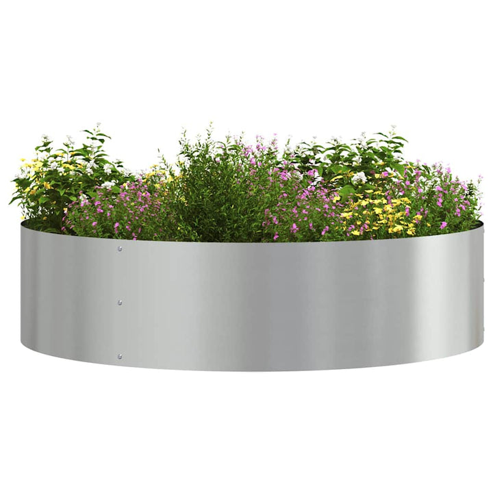 Plante ring 5 stk. Sølv 80 x 80 x 20 cm Galvaniseret stål