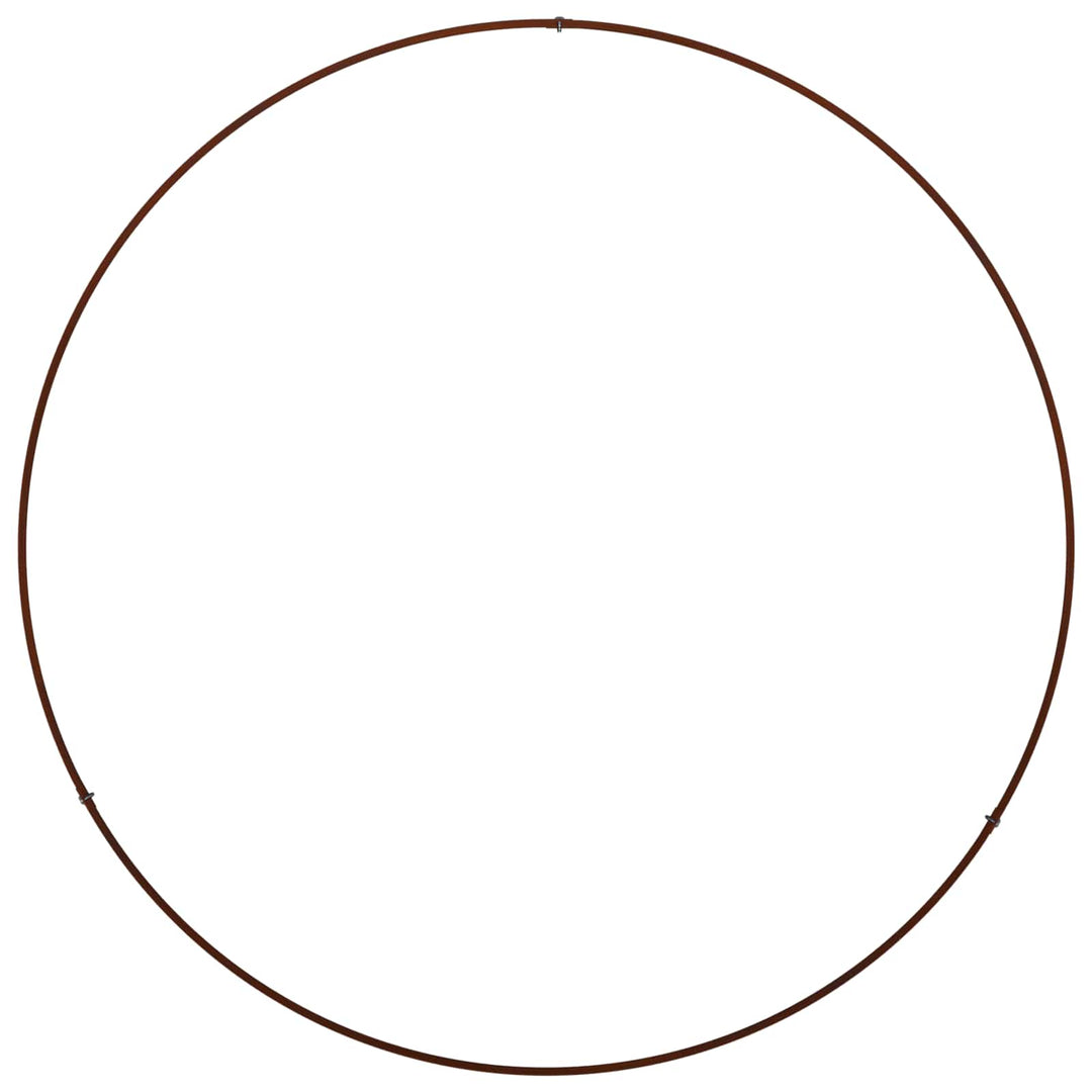 Plante ring Brun 80 x 80 x 20 cm Cortenstål