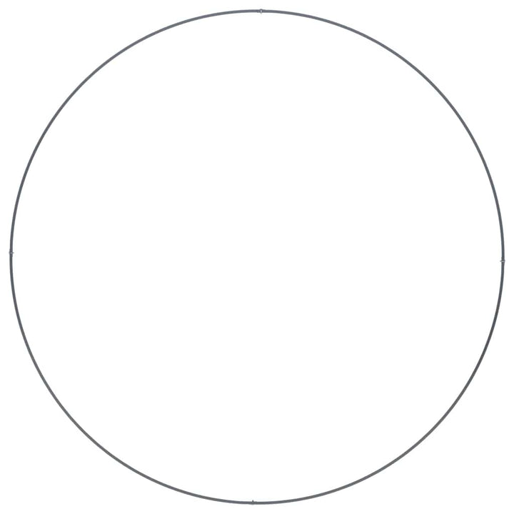 Plante ring Antracit 120 x 120 x 20 cm Koldvalset stål