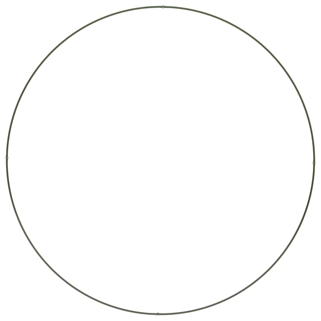 Plante ring 5 pcs Oliven grøn 120 x 120 x 20 cm Koldvalset stål