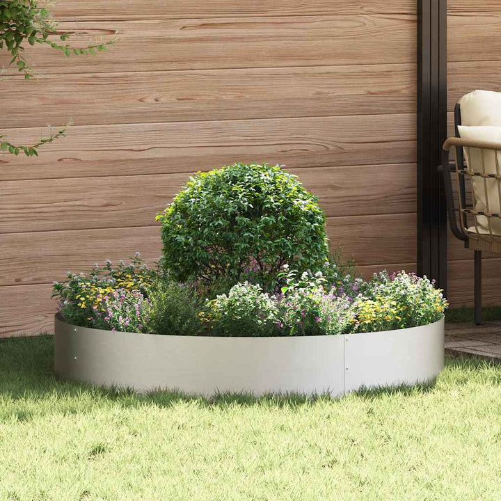 Plante ring Sølv 120 x 120 x 20 cm Rustfrit stål