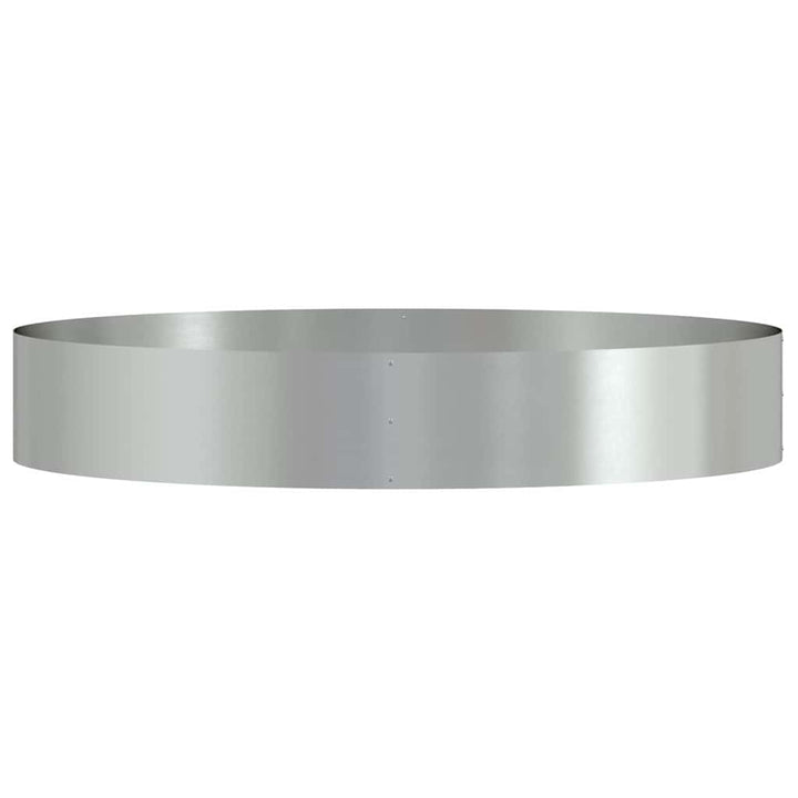 Plante ring Sølv 120 x 120 x 20 cm Galvaniseret stål
