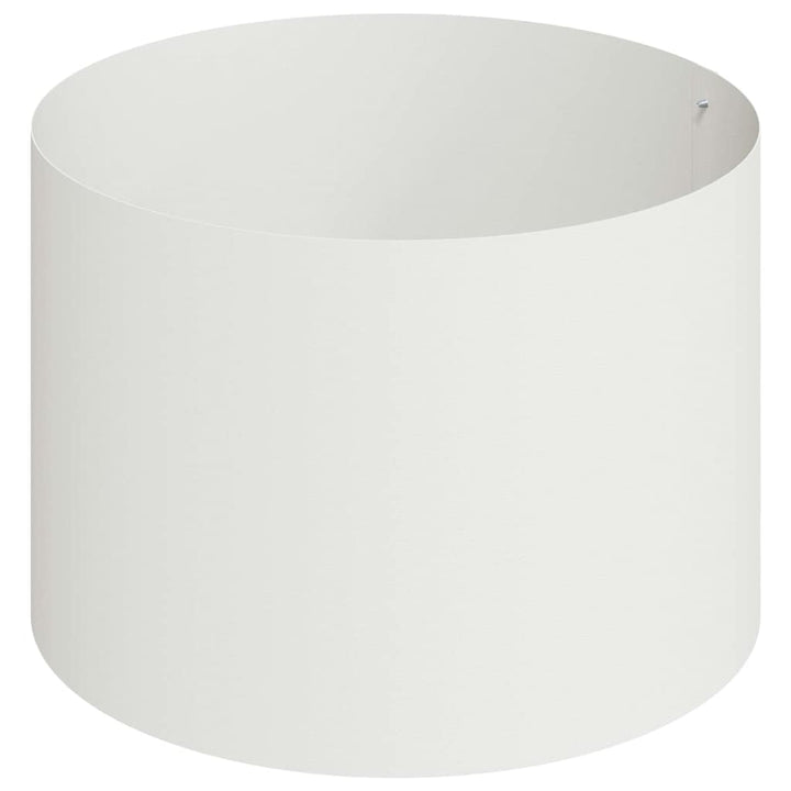 Have Blomsterkrukke Hvid 90 x 90 x 20 cm Koldvalset stål
