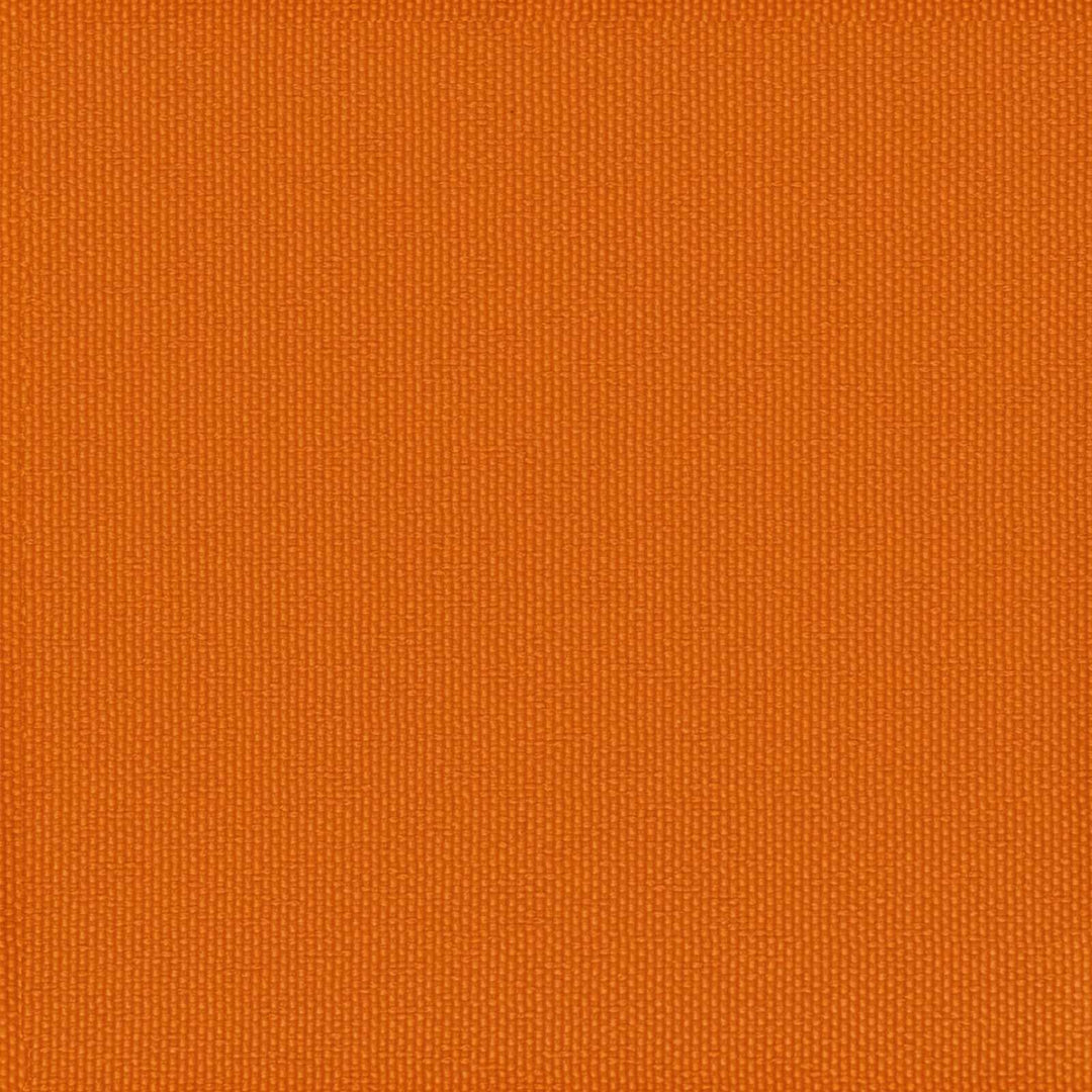 Pavillon med sidetapper 6 x 3 m Orange Polyester og Stål