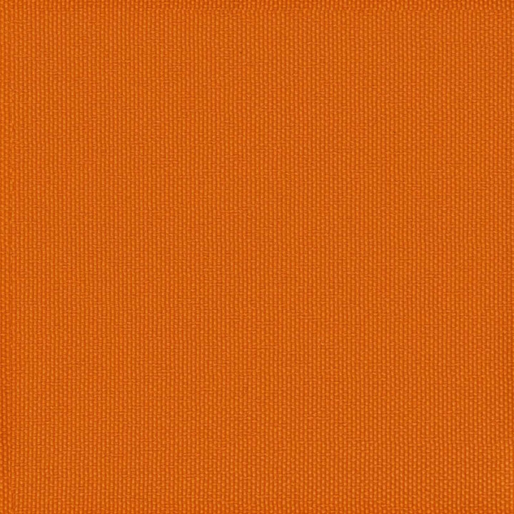 Pavillon med sidetapper 6 x 3 m Orange Polyester og Stål