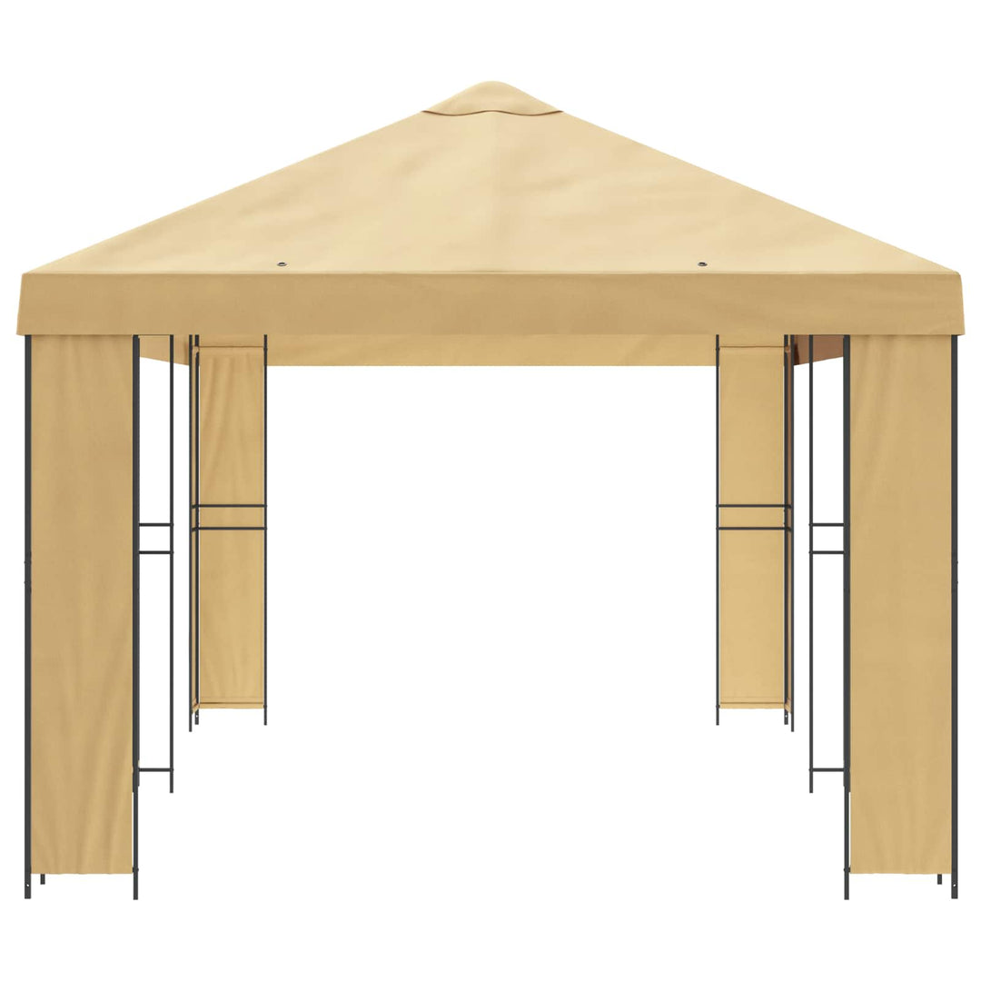 Have Gazebo 6 x 3 m Cremefarvet Polyester og Stål 190