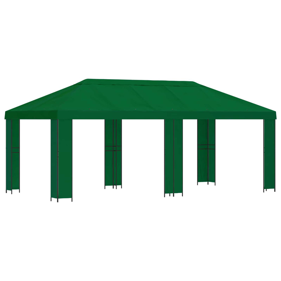 Have Gazebo 6 x 3 m Grøn Polyester og Stål 190