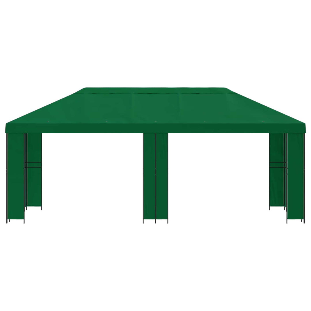 Have Gazebo 6 x 3 m Grøn Polyester og Stål 190