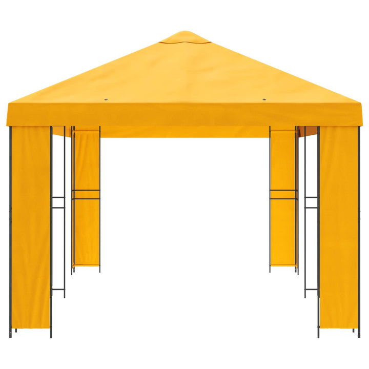 Have Gazebo 6 x 3 m Gul Polyester og Stål 190