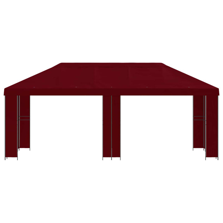 Have Gazebo 6 x 3 m Bordeaux Polyester og Stål 190
