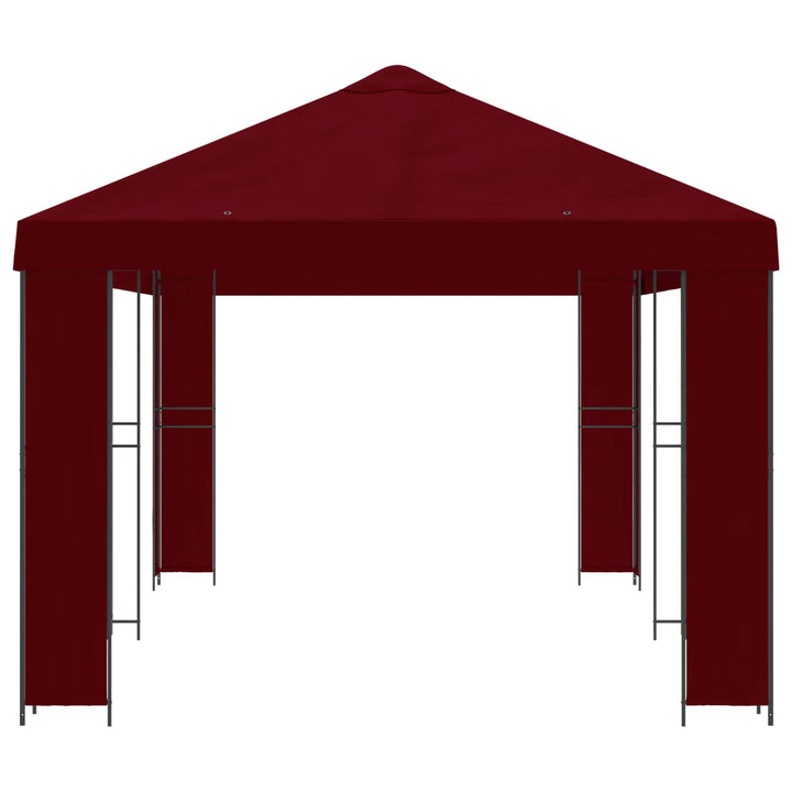 Have Gazebo 6 x 3 m Bordeaux Polyester og Stål 190