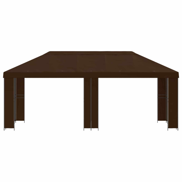 Have Gazebo 6 x 3 m Brun Polyester og Stål 190