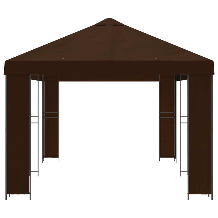Have Gazebo 6 x 3 m Brun Polyester og Stål 190