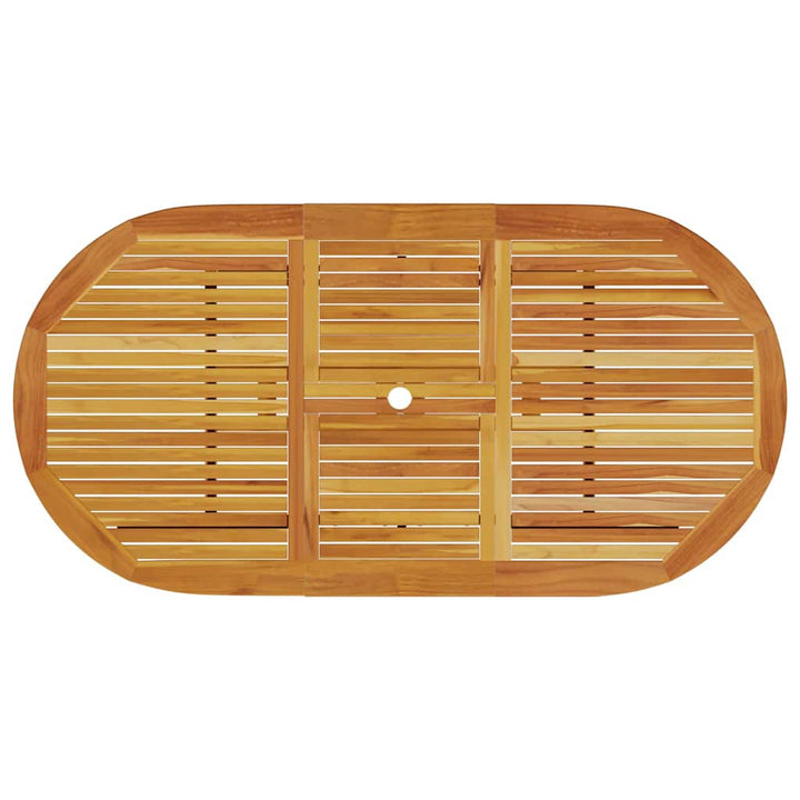 Have Spisebordssæt 7 stk. Brun Massivt Akacietræ