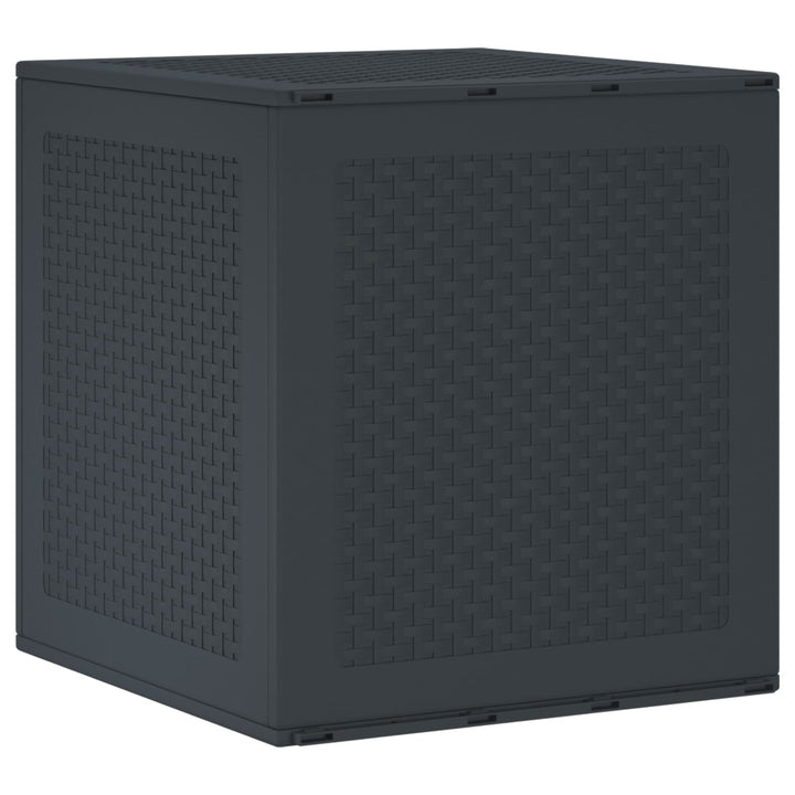 Opbevaringskasse Antracit 55 x 53 x 57 cm Polypropylen