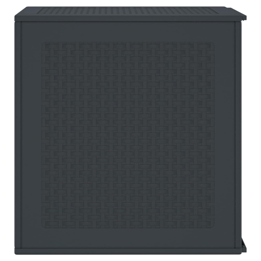 Opbevaringskasse Antracit 55 x 53 x 57 cm Polypropylen