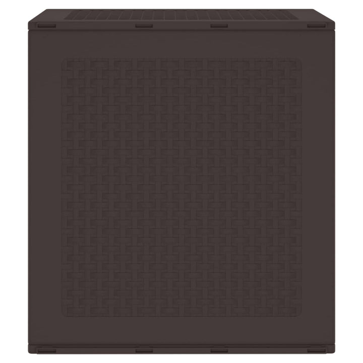 Opbevaringskasse Brun 55 x 53 x 57 cm Polypropylen