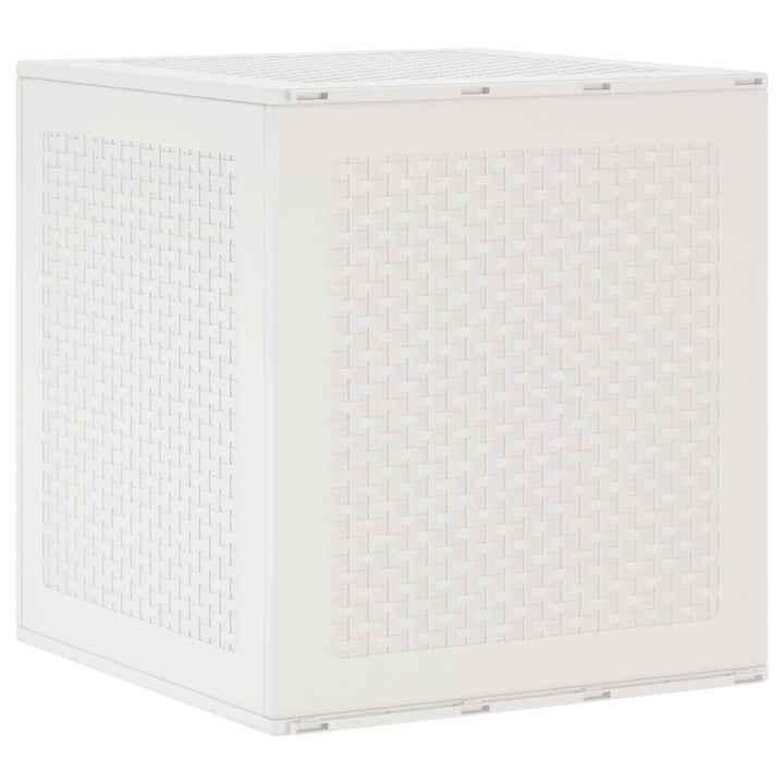 Opbevaringskasse Hvid 55 x 53 x 57 cm Polypropylen