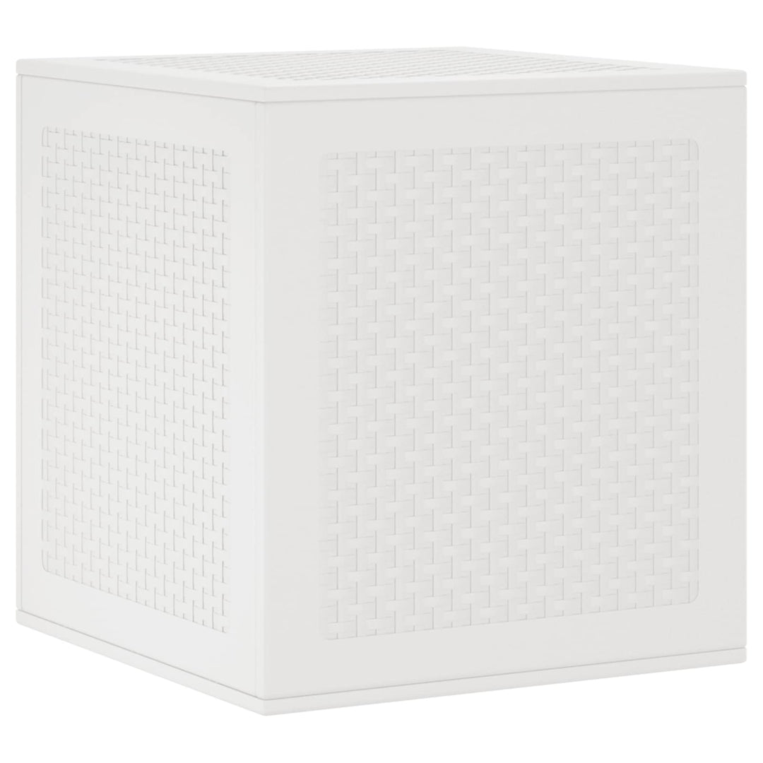 Opbevaringskasse Hvid 55 x 53 x 57 cm Polypropylen