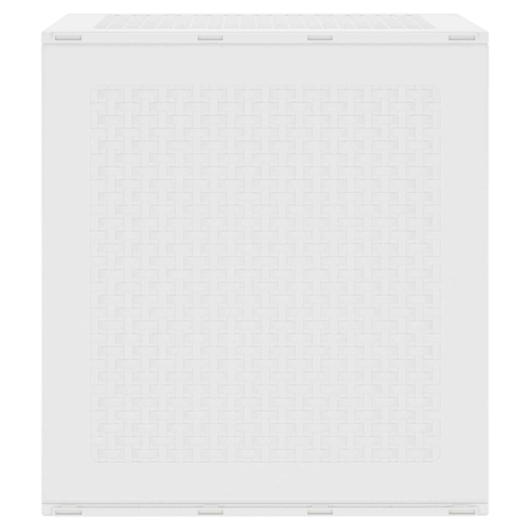 Opbevaringskasse Hvid 55 x 53 x 57 cm Polypropylen